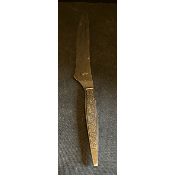 Vintage AS Stainless Chef Carving Knife Mid Century Modern Made In Japan - Picture 2 of 8